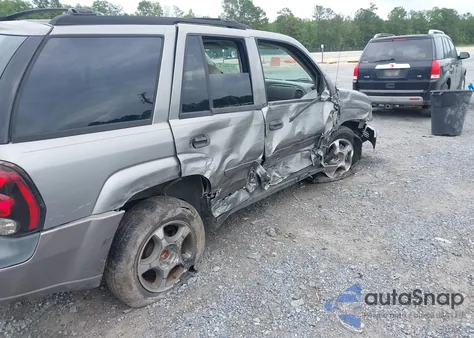 2007 Chevrolet Trailblazer Ls from USA, damaged, VIN 1GNDS13S672293536